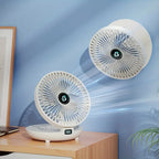 Ventilador Personal USB WallBreeze para Enfriamiento en Casa y Oficina, Silencioso