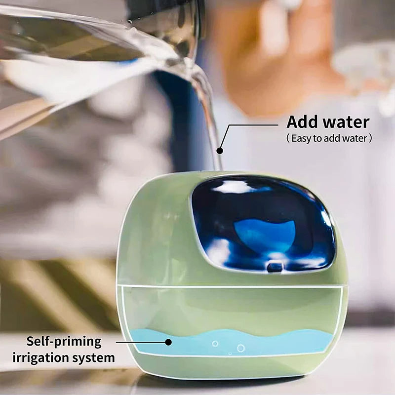 AI Powered Smart Planter With Seven Sensors For Living Room Plant Care