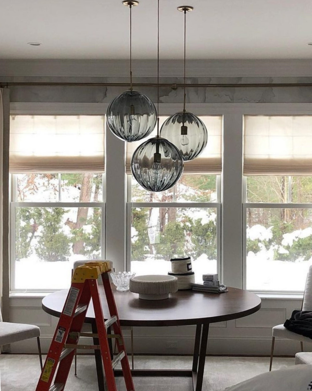VeraLux Amber Glass Light With Subtle Vintage Glow For Any Ceiling