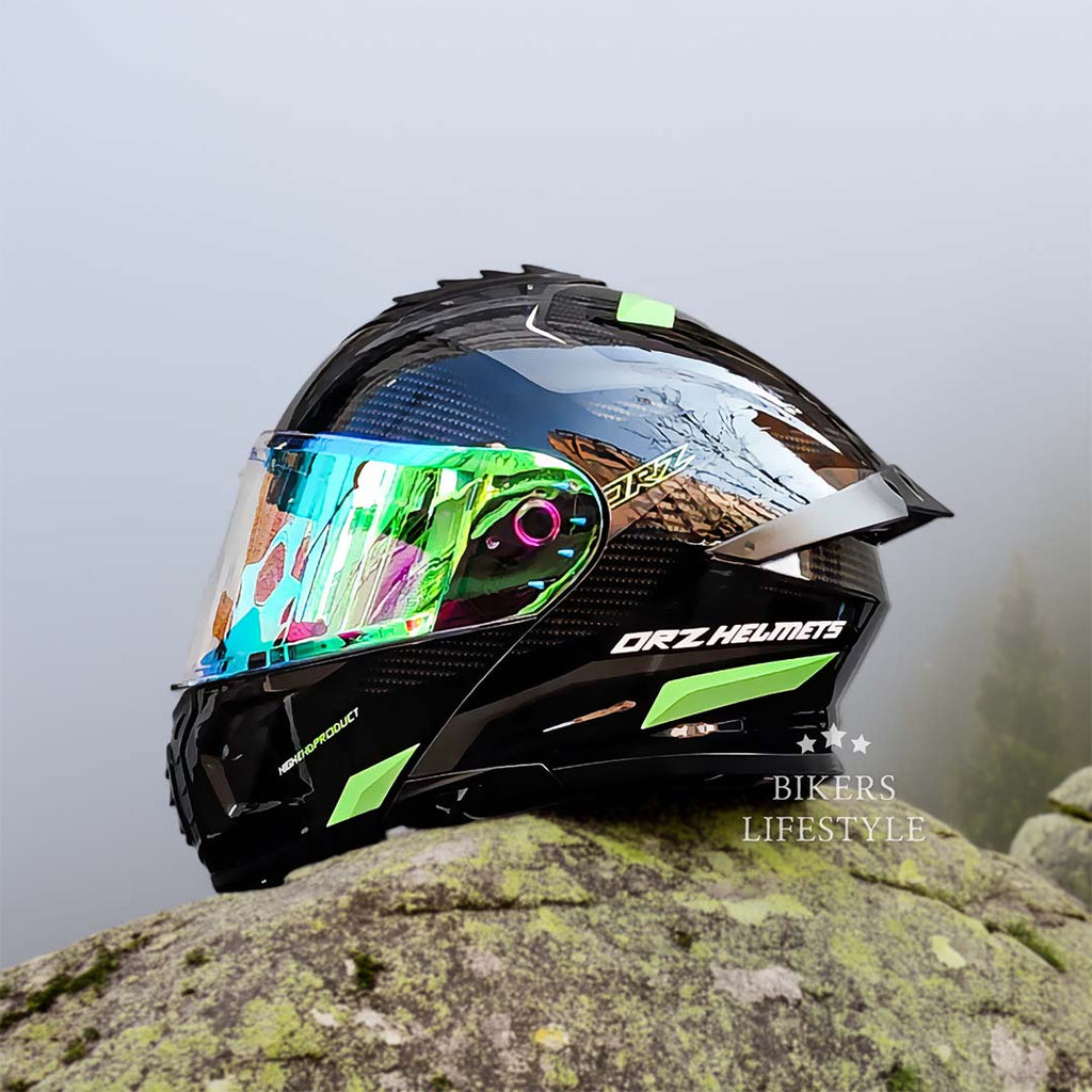 ORZ Modular Helmet With Dual Lens System DOT And ECE Certified