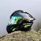 ORZ Modular Helmet With Dual Lens System DOT And ECE Certified