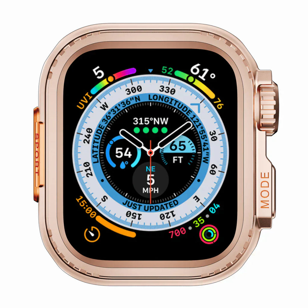 AeroGuard Apple Watch Protective Aluminum Case Durable