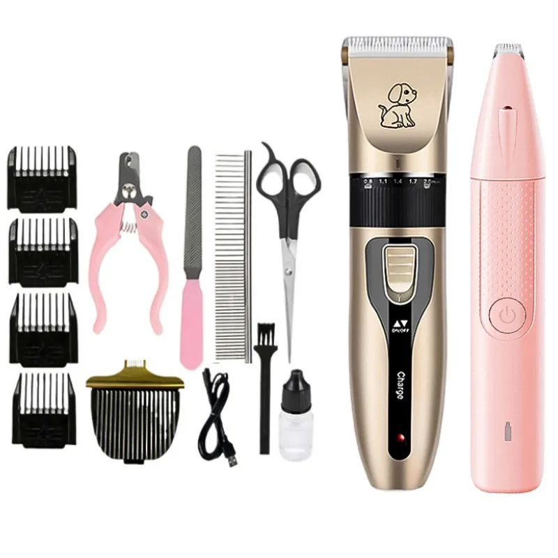 Whisper Quiet Cordless Dog Grooming Clippers For Calm Pets