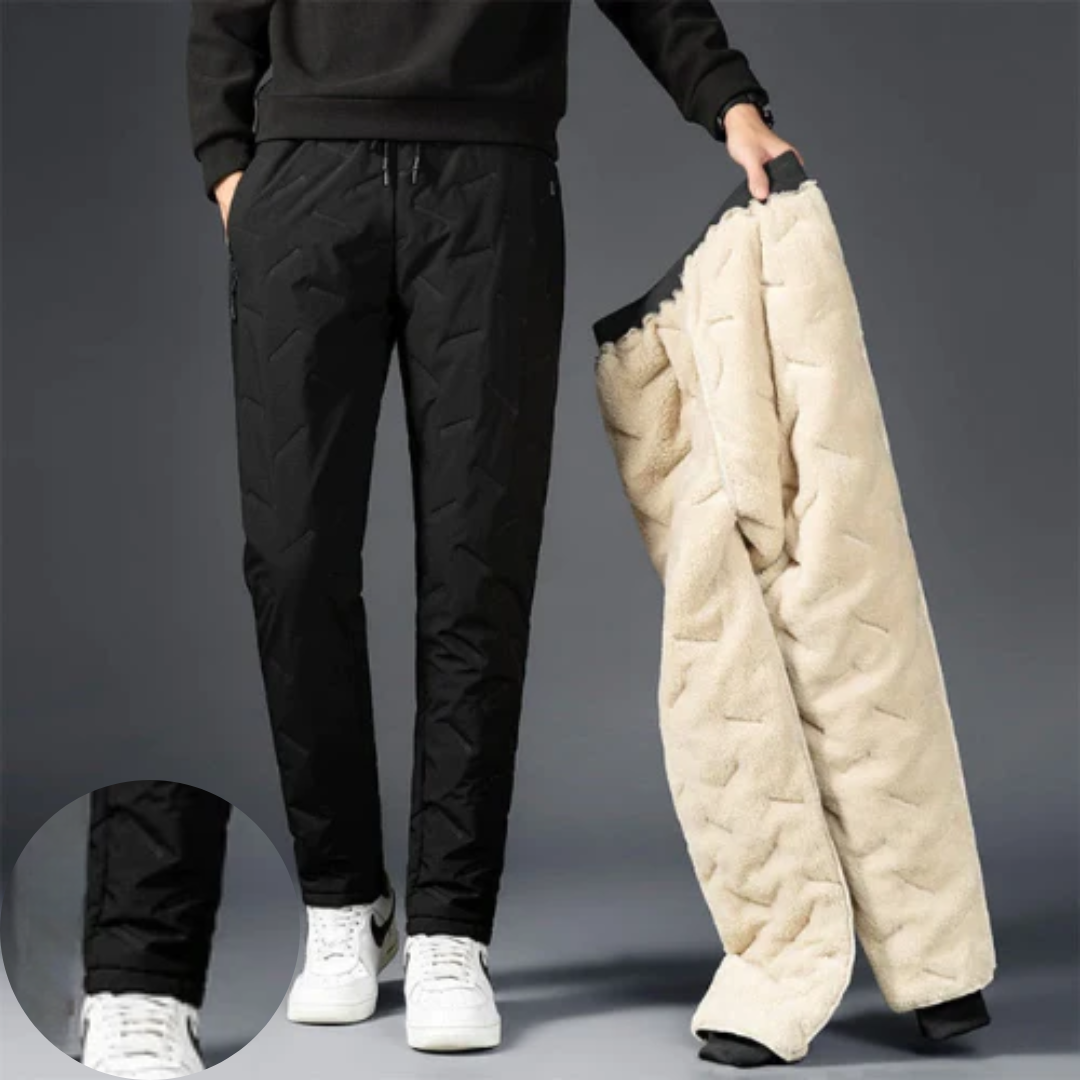 AeroShield Unisex Lined Waterproof Thermal Pants For Cold Weather