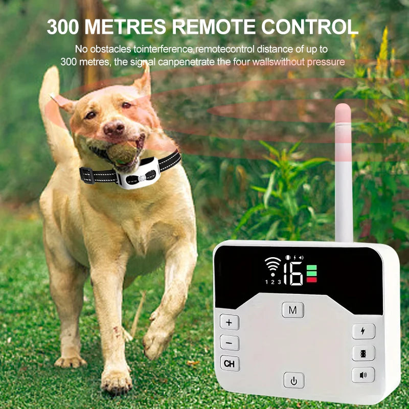 LumaGuard Training Collar Included In A Wireless Boundary System With Two Modes