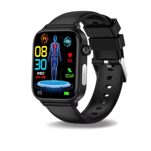 שעון חכם Aleron Health למעקב אחר נתוני בריאות ועיצוב עמיד למים