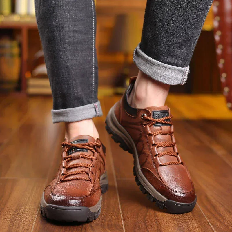 Zapatos para Hombre StrideFlex con Soporte de Arco Cosido a Mano y Suela Antideslizante
