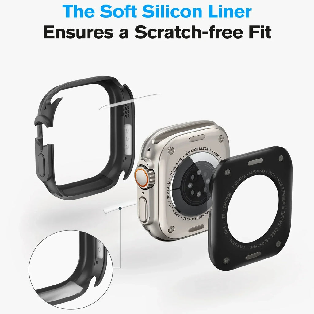 TrailGuard Robuuste Behuizing Voor Apple Watch Series Modellen