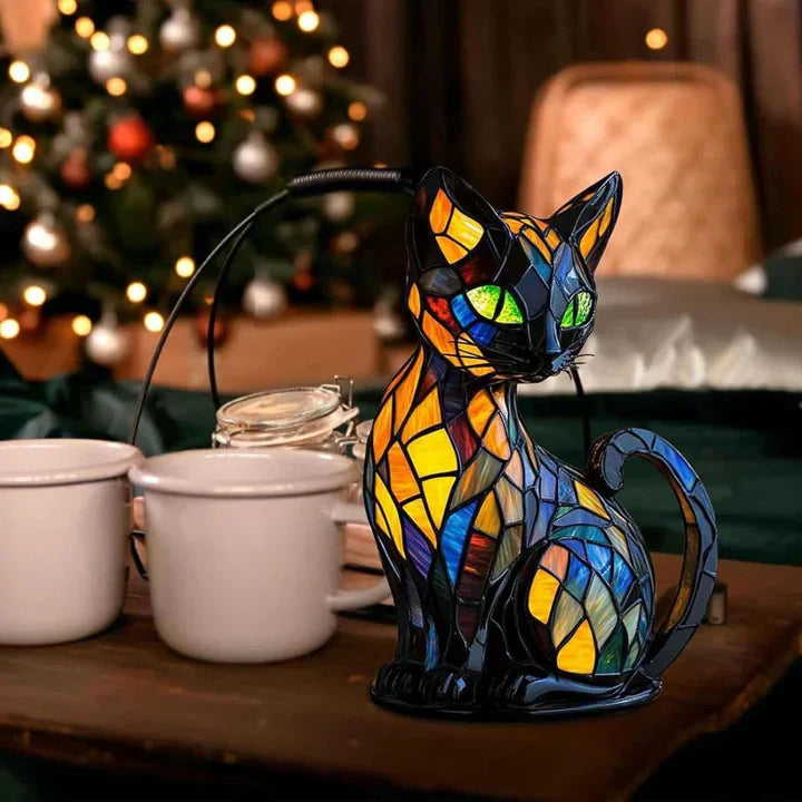 Lumikat Handmade Glowing Cat Lamp – Ambient Lighting and Gift