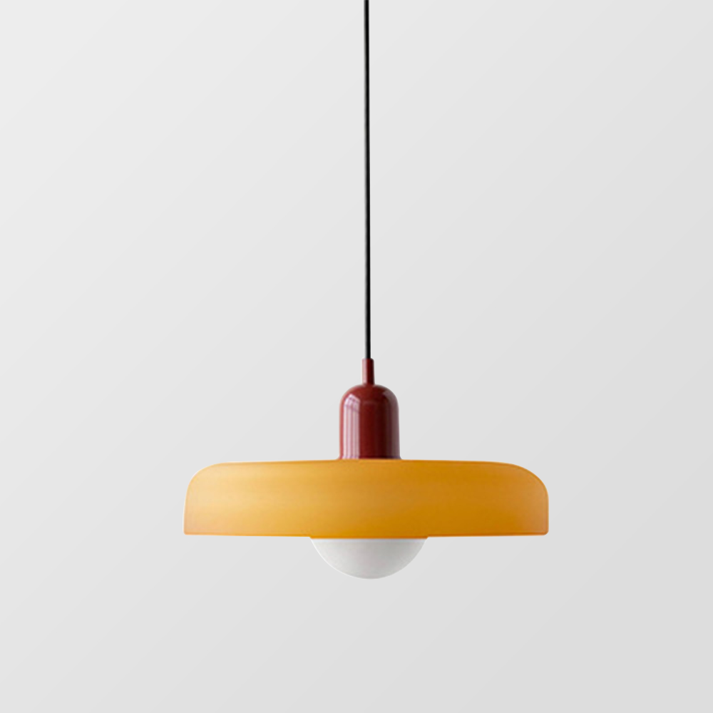 Bauhaus Aurelo Colored Glass Pendant Light For Dining Rooms