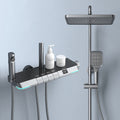 Douche thermostatique numérique Aurell avec unité d'affichage
