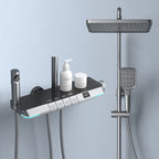 Douche thermostatique numérique Aurell avec unité d'affichage
