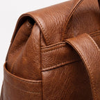 Rucsac elegant din piele pentru femei, cu compartimente, accesoriu șic pentru zi cu zi și la serviciu