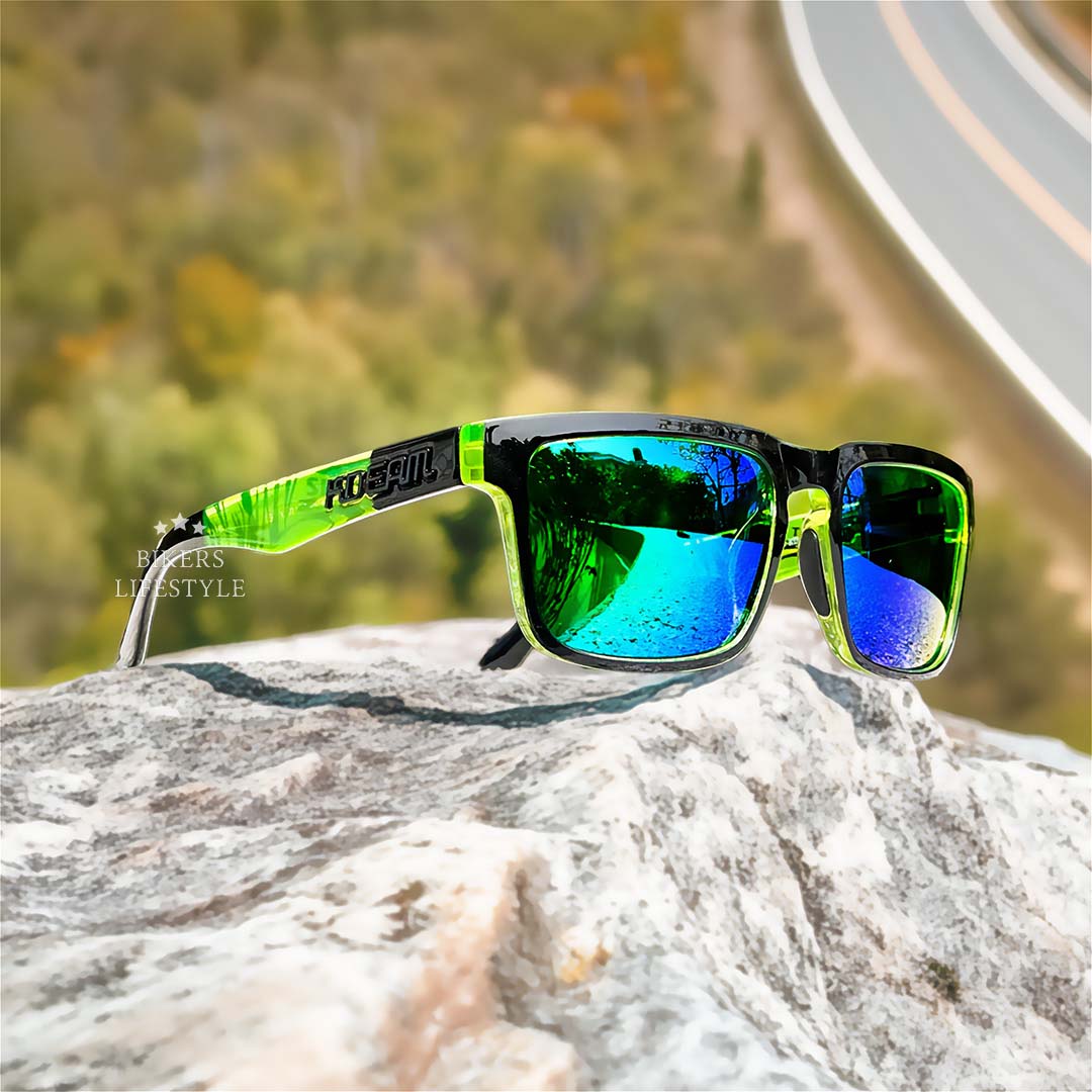 Lunettes de soleil polarisées UrbanGuard avec protection contre la lumière bleue pour cyclistes