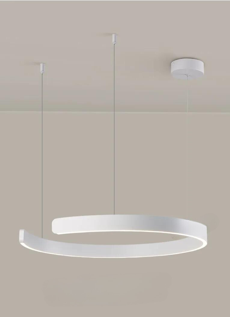 AerisGlow Modern Round LED Ceiling Chandelier For Living Room