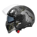 AstraGuard Modular Helmet With Dual Visor And DOT ECE Certification
