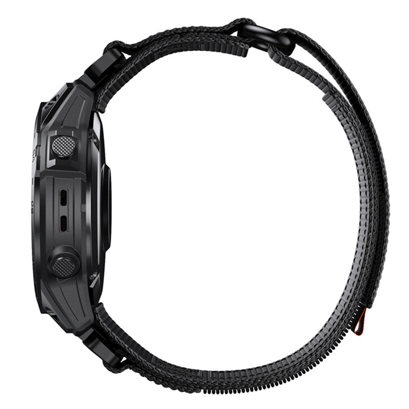 רצועת שעון ניילון RidgeLine לסדרות Garmin Tactix ו-Fenix 6, 6X, 7, 7X, 8