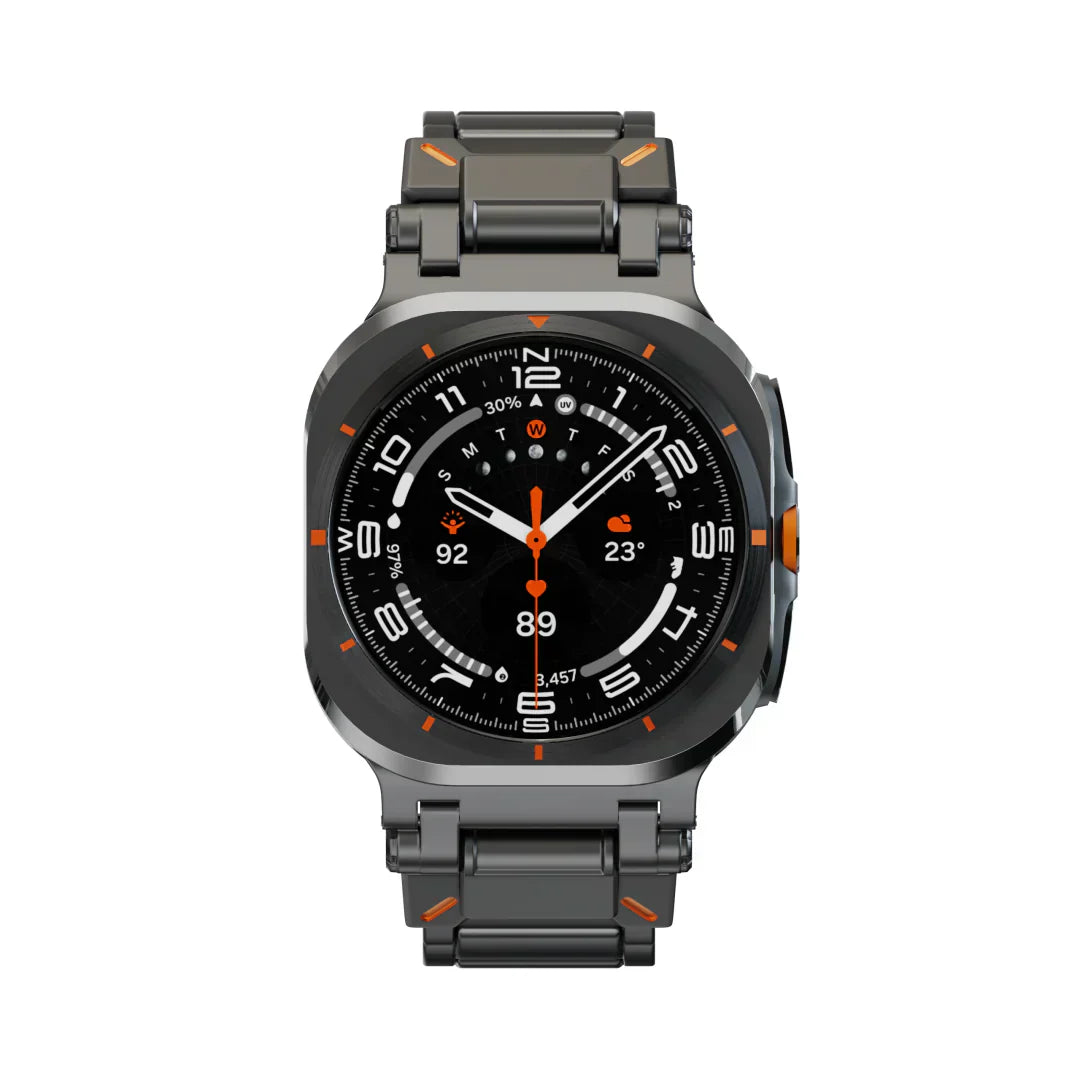 Tali Titanium Oleh Voyager Untuk Samsung Galaxy Watch Ultra