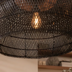Asterra håndvævet rattan loftspendel til boho-dekoration
