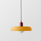 Liora Bauhaus Glass Pendant Light With Height Adjustment