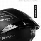 Casco FlipGuard Aprobado por DOT con Doble Lente para Motociclistas