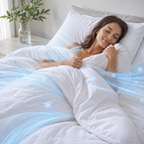 Pătură de vară răcoritoare CloudQuilt, ușoară și respirabilă, pentru un somn răcoros toată noaptea