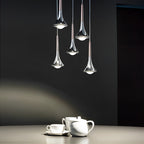 LumenAria Water Drop Nordic LED Pendant For Stairs