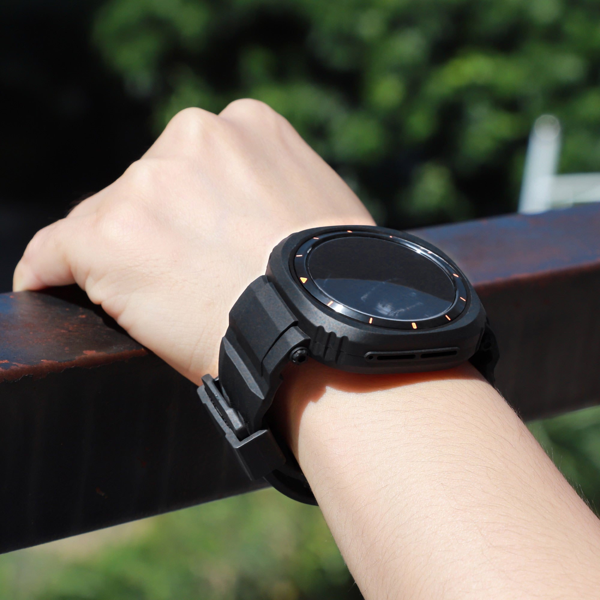 FlexTone Sport TPU Band With Case For Samsung Galaxy Watch Ultra 47mm