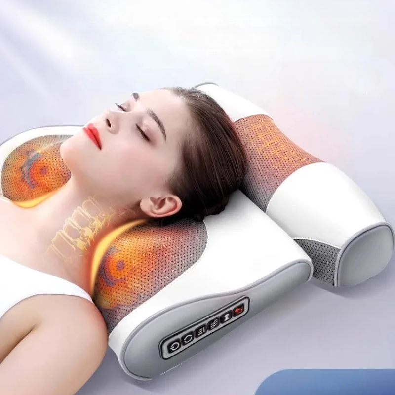 SerenGlow ComfortHeat masážní podložka na krk a horní část zad