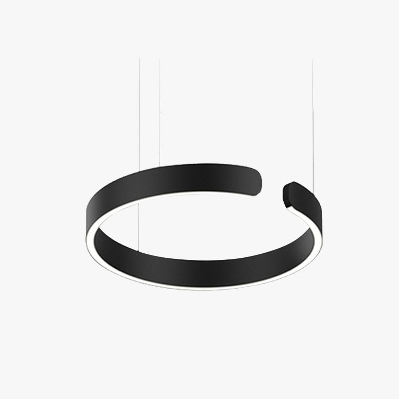 LumaCircle Modern LED Pendant for Living Room and Dining