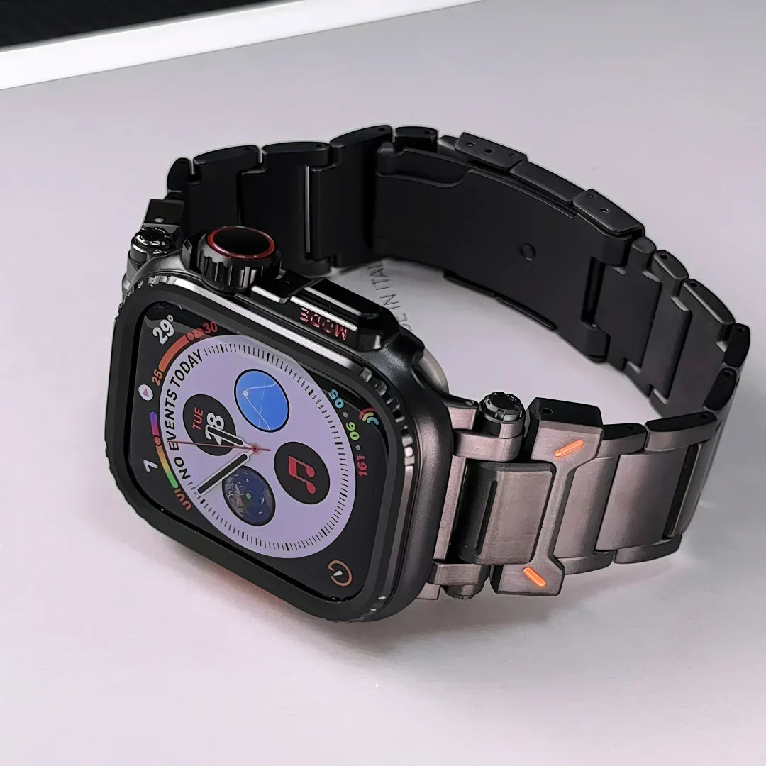 AeroGuard skyddande aluminiumfodral för Apple Watch, hållbart