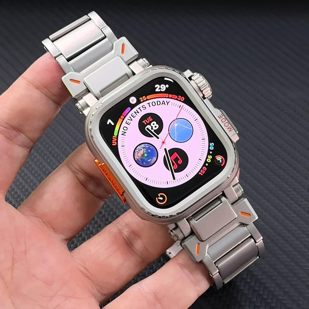 AeroGuard Apple Watch Protective Aluminum Case Durable