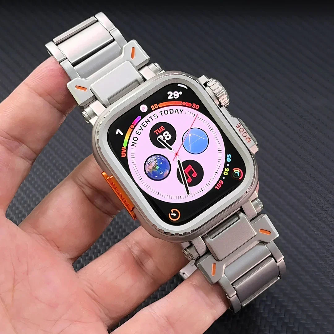 AeroGuard skyddande aluminiumfodral för Apple Watch, hållbart
