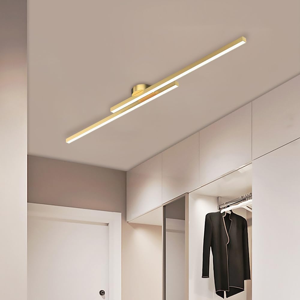 Minimalist Aluminum LED Ceiling Light By LumenVale For Living Rooms Design