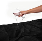 Couverture imperméable en peluche pour couples, pour une protection confortable et douillette