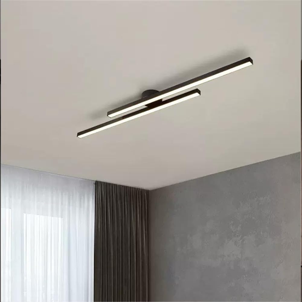 Minimalist Aluminum LED Ceiling Light By LumenVale For Living Rooms Design