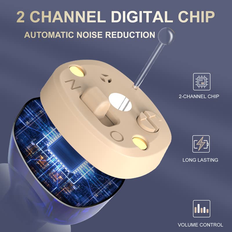 Amplificatori acustici Auralift Pro con custodia di ricarica