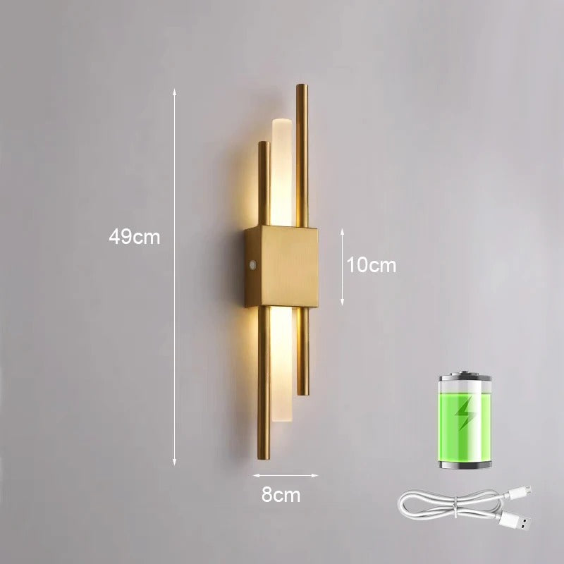 Applique murale sans fil AstraBeam LED rechargeable