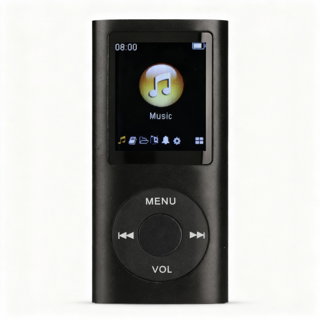 复古音乐播放器 – 经典设计紧凑型64GB MP3播放器