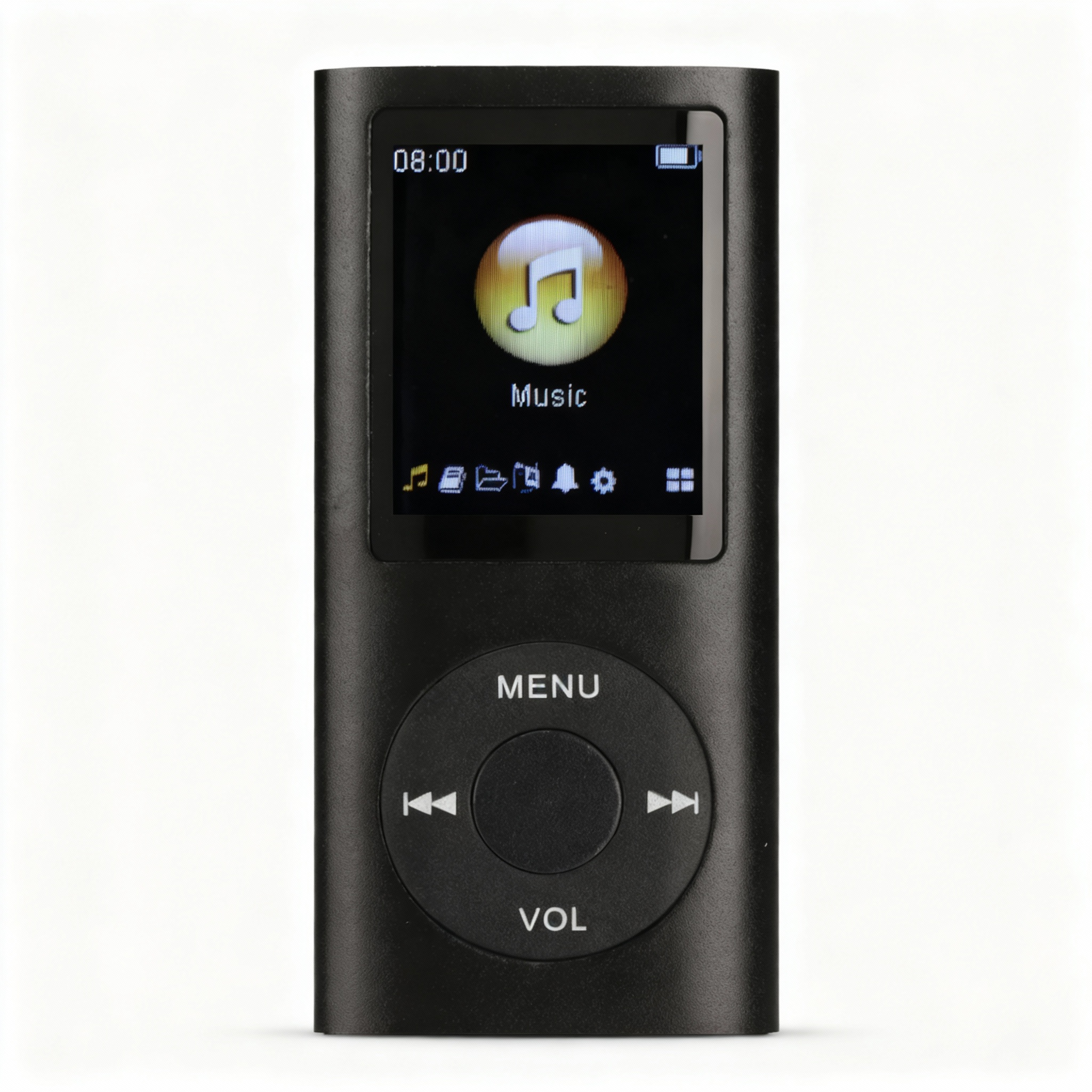 复古音乐播放器 – 经典设计紧凑型64GB MP3播放器