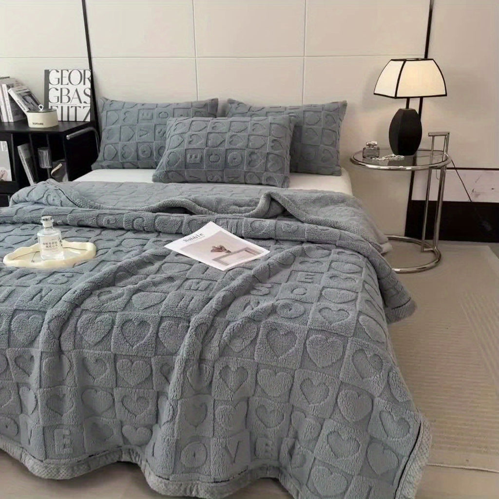 SnugLoom Cozy Fleece Blanket For Warmth And Home Comfort