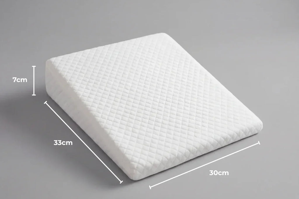 Memory Foam Baby Wedge Cushion with Washable Cover