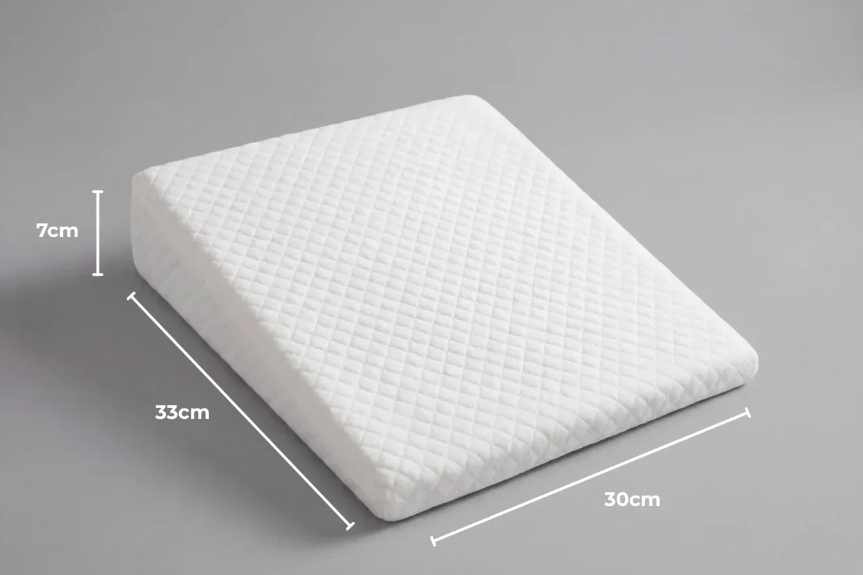 Memory Foam Baby Wedge Cushion with Washable Cover