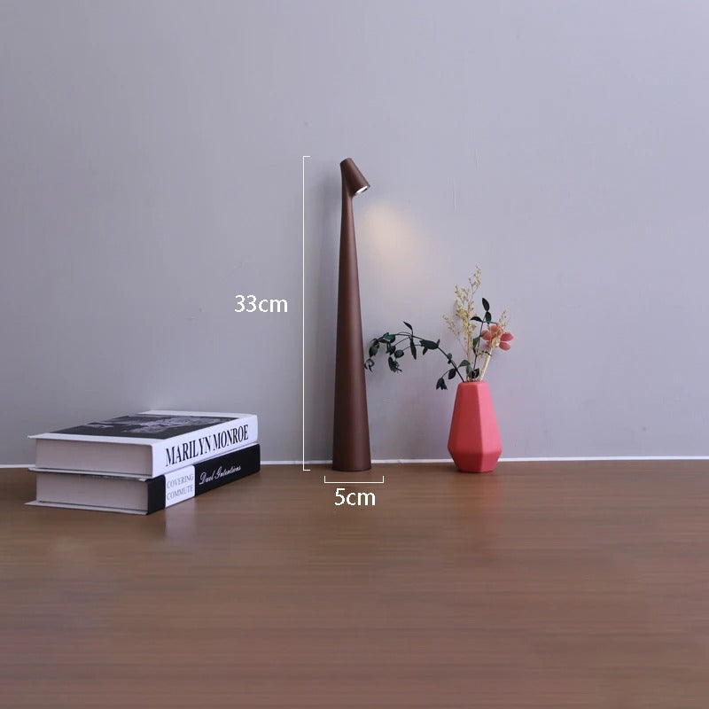 Cordless Nordic Minimalist LED Table Lamp Rechargeable