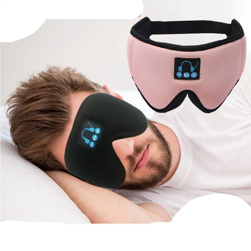 Auriculares Bluetooth Sem Fios SomniWave Para Dormir Com Máscara De Sono Incorporada