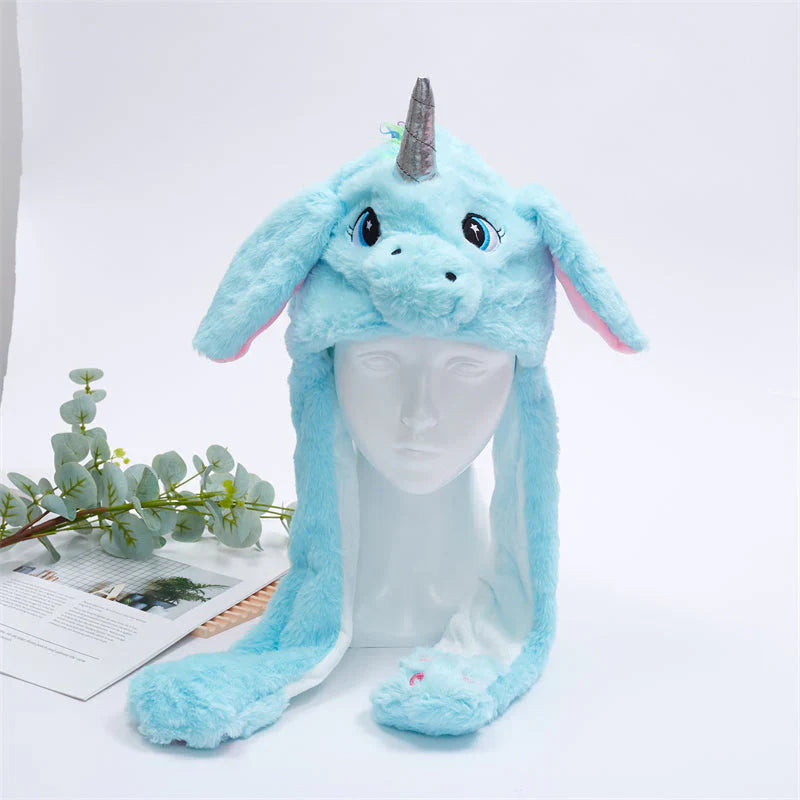 Funny hat with wobbly ears