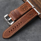 Ardentora Leather Band With Vintage Look For Samsung Watch Ultra