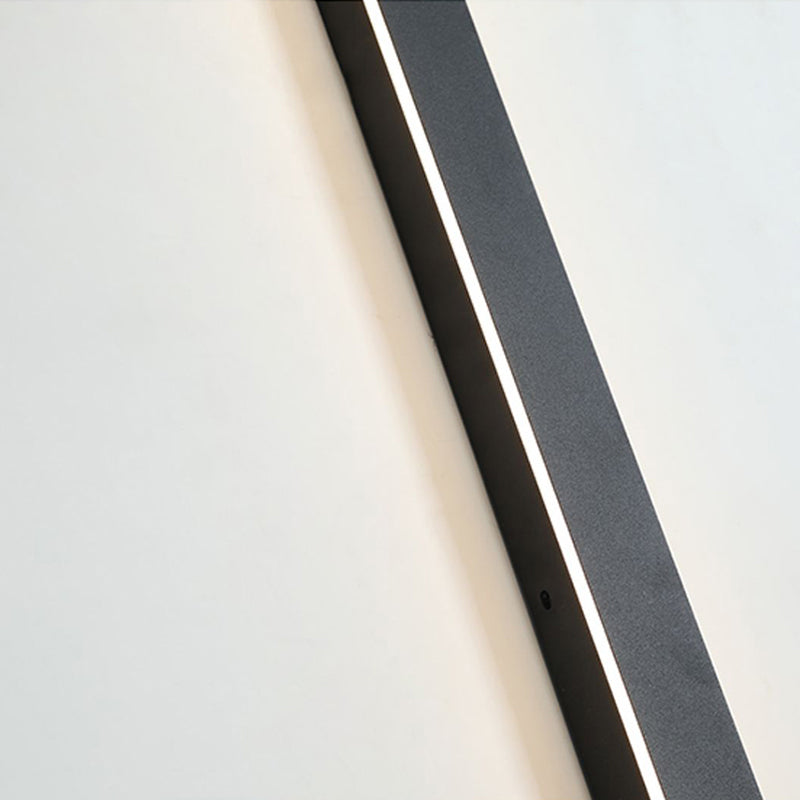 Nyx Black LED Finish Edition Linear Wall Light Outdoor