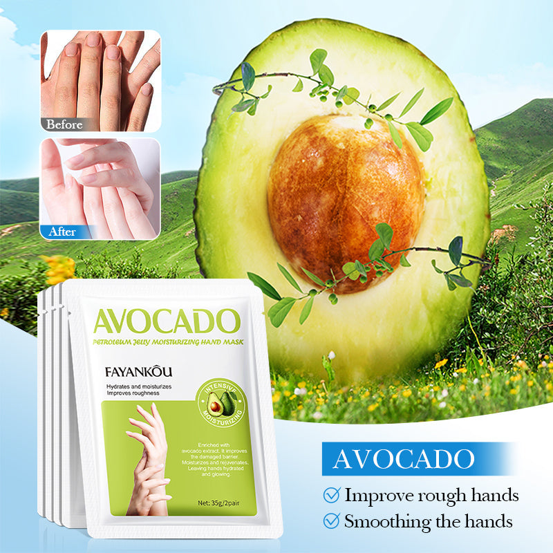 Nourishing Hand Mask – 12 Pairs | Intensive Hydration with Niacinamide & Botanical Extracts