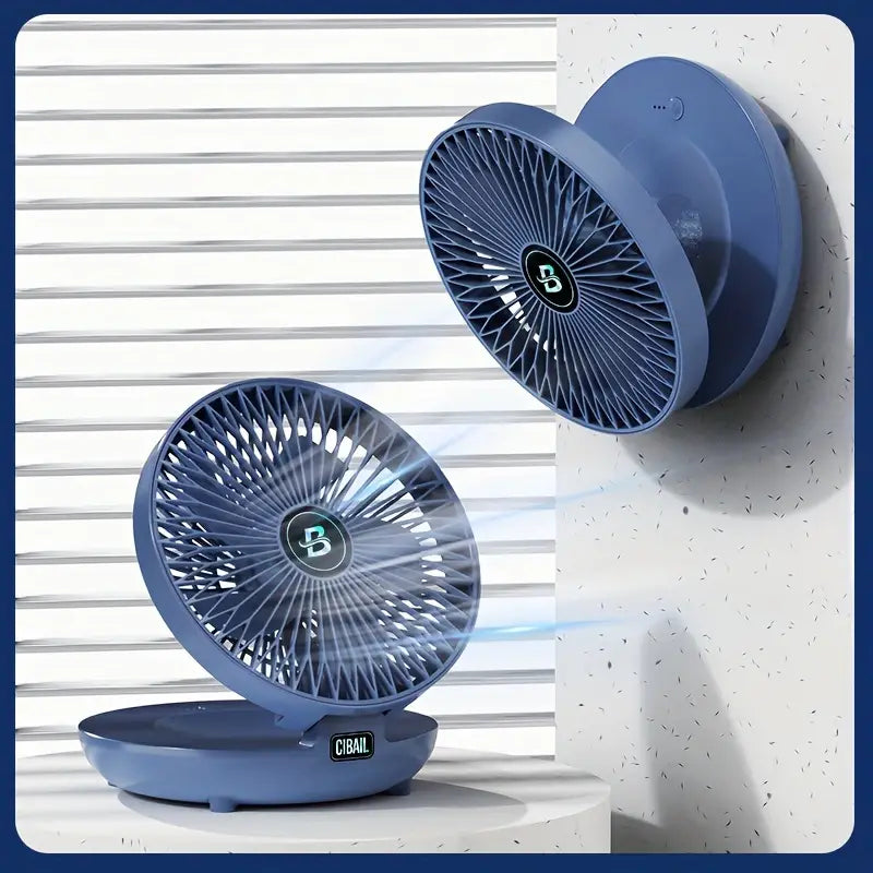 Ventilador Personal USB WallBreeze para Enfriamiento en Casa y Oficina, Silencioso